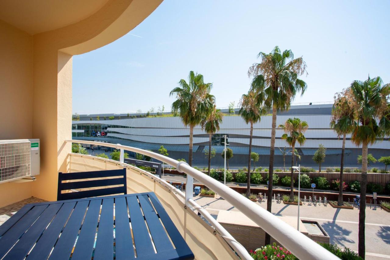 Apartment T2 Air-Conditioned Sea View Saint-Laurent-du-Var Exterior foto